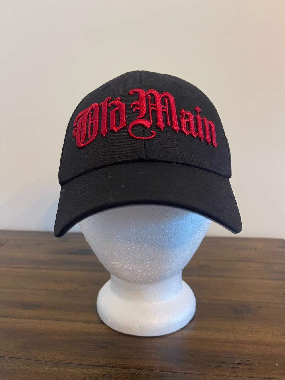 University of Arkansas Old Main Black Baseball Hat Size L/XL